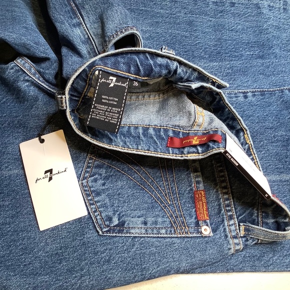 7 For All Mankind Jeans 26X35 Modern Dojo Havana! - Picture 5 of 7